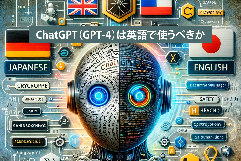 ChatGPT（GPT-4）は英語で使うべきか